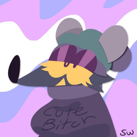 Colored w/o Lineart - $2 (No line art, but fully colored, looks like a south park character)